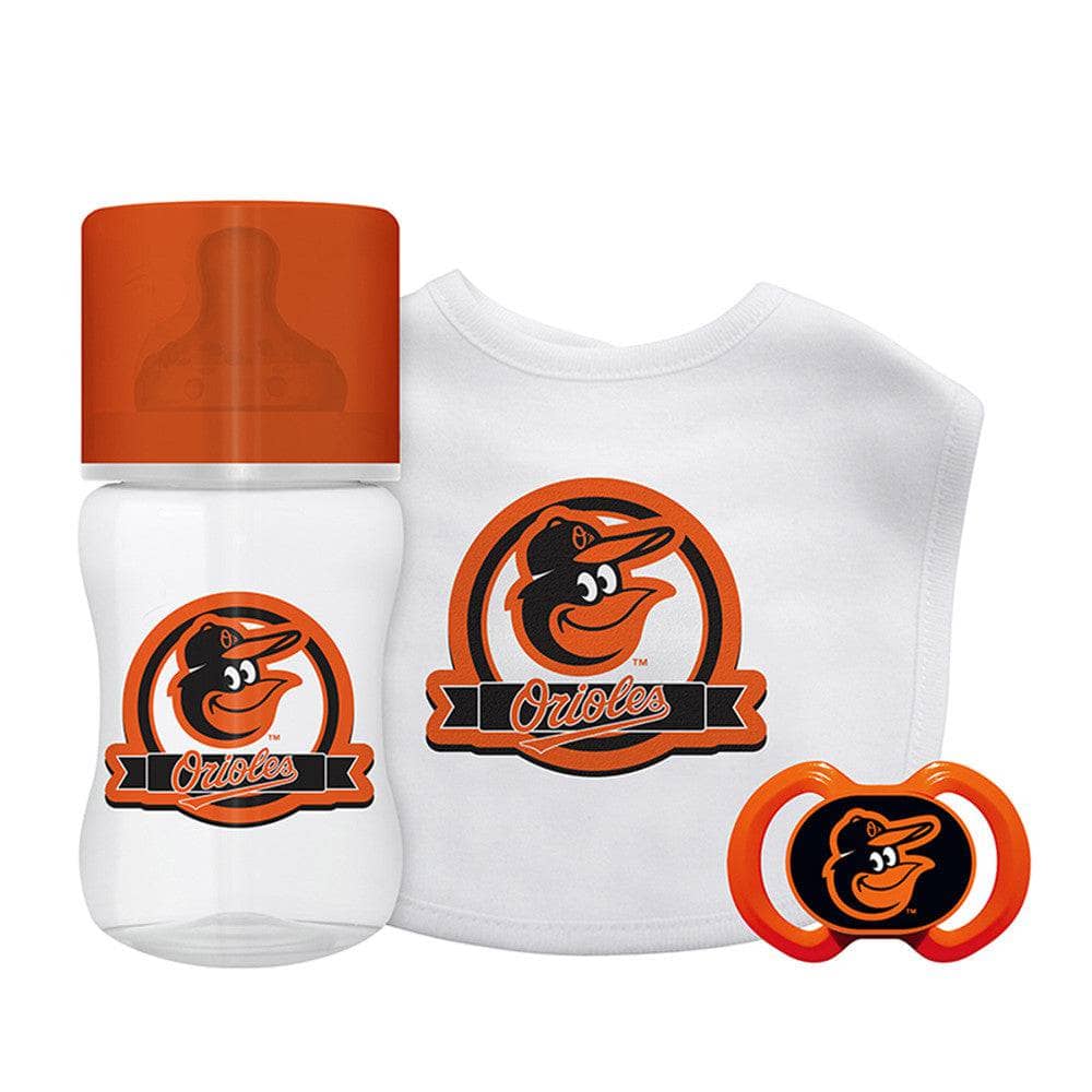 Baltimore Orioles - 3-Piece Baby Gift Set (ONLINE ORDER ONLY)
