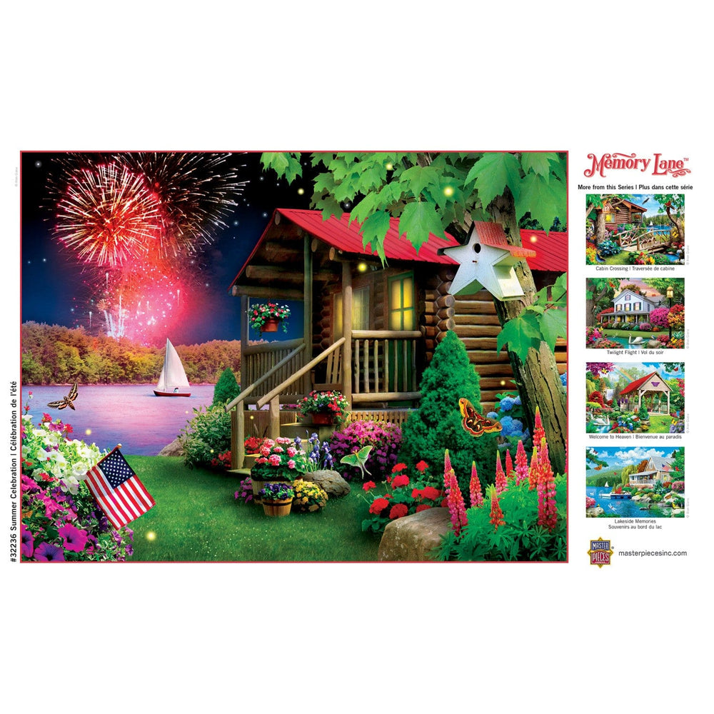 Memory Lane - Summer Celebration 300 Piece EZ Grip Jigsaw Puzzle (ONLINE ORDER ONLY)