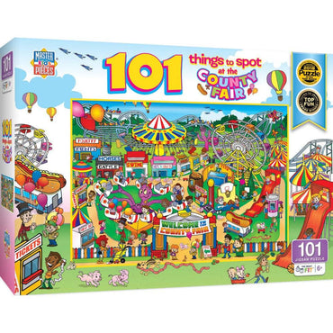 101 Things to Spotat the County Fair - 101 Piece Jigsaw Puzzle (ONLINE ORDER ONLY)