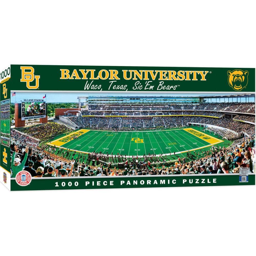 Baylor Bears - 1000 Piece Panoramic Jigsaw Puzzle (ONLINE ORDER ONLY)