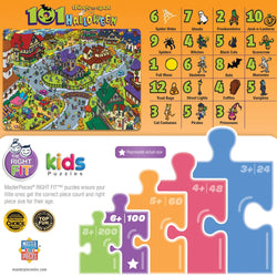 101 Things to Spot on Halloween - 101 Piece Jigsaw Puzzle