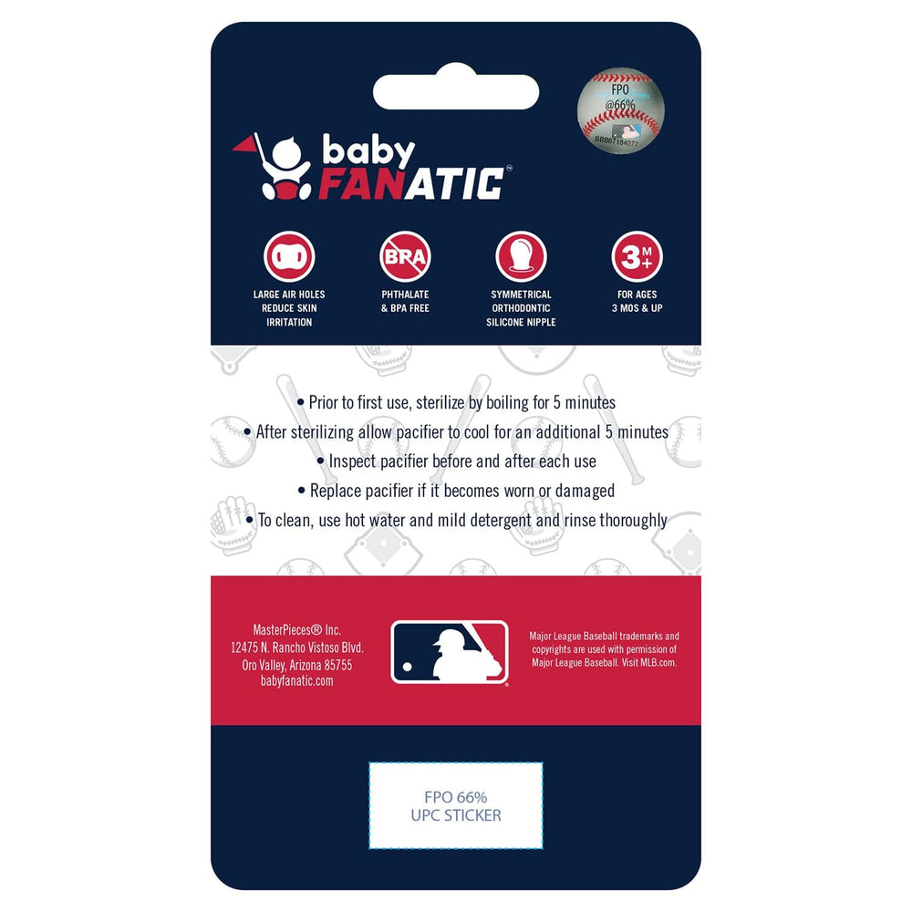 Cleveland Guardians - Pacifier 2-Pack (ONLINE ORDER ONLY)