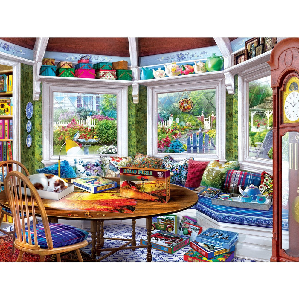 Home Sweet Home - Puzzler's Retreat 500 Piece Jigsaw Puzzle (ONLINE ORDER ONLY)