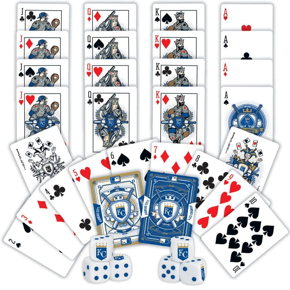 Kansas City Royals - 2-Pack Playing Cards & Dice Set (ONLINE ORDER ONLY)