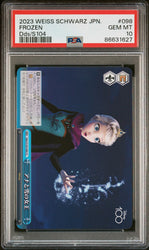 2023 WEISS SCHWARZ JAPANESE DISNEY 100 FROZEN Dds/S104 98 PSA 10 (Online Order Only)