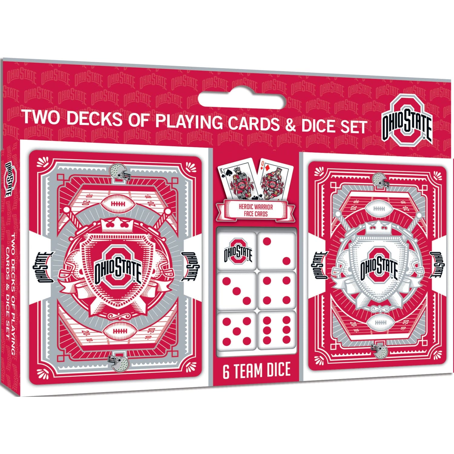 Ohio State Buckeyes - 2-Pack Playing Cards & Dice Set (ONLINE ORDER ONLY)