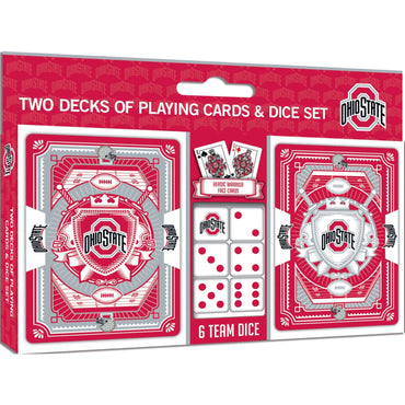 Ohio State Buckeyes - 2-Pack Playing Cards & Dice Set (ONLINE ORDER ONLY)