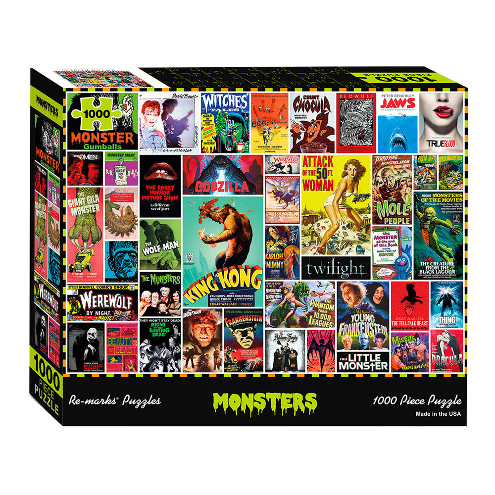 Puzzle: Monsters (ONLINE ORDER ONLY)
