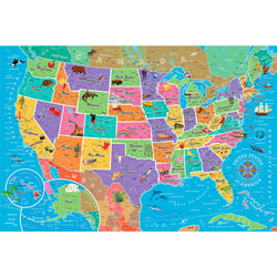Puzzle: Map of USA (ONLINE ORDER ONLY)