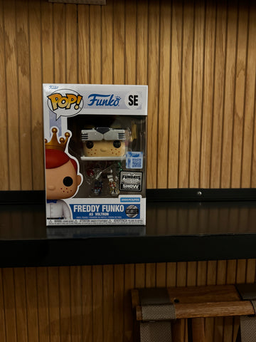 Funko Fundays Experience 2025: Pop! Originals Freddy Funko as Voltron (Metallic) LE2000 (Online Order Only)
