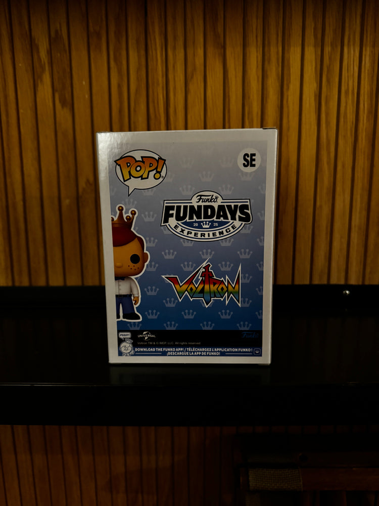 Funko Fundays Experience 2025: Pop! Originals Freddy Funko as Voltron (Metallic) LE2000 (Online Order Only)