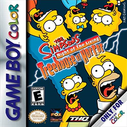 The Simpsons Night Of The Living Treehouse Of Horrors | GBC (ONLINE ORDER ONLY)