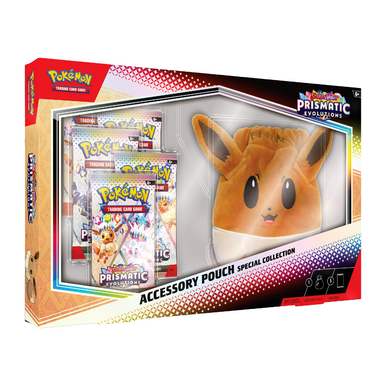 Prismatic evolution Accessory Pouch Special Collection | Pokemon | New (ONLINE ORDER ONLY)