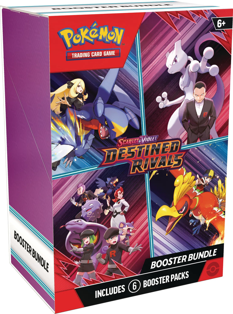 Destined Rivals Booster Bundle | Pokemon | New (ONLINE ORDER ONLY)