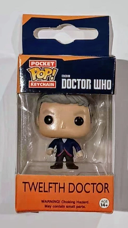 TV Pocket Pop Keychain - Twelfth Doctor (Doctor Who) (ONLINE ORDER ONLY)