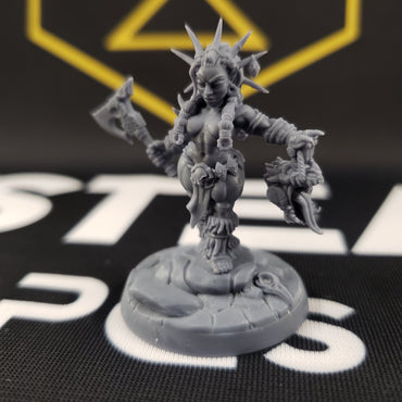Thyra, Blood Priestess of Duum (Female Dwarf Berserker) (Online Only)