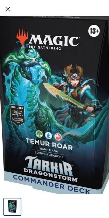 Tarkir Dragonstorm Single Commander Deck | MTG | New (ONLINE ORDER ONLY)