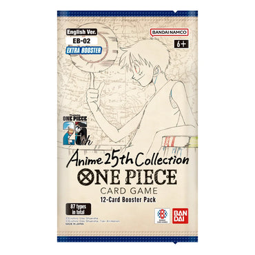 One Piece Extra Booster 2 Anime 25th Collection Booster Pack | New (ONLINE ORDER ONLY)