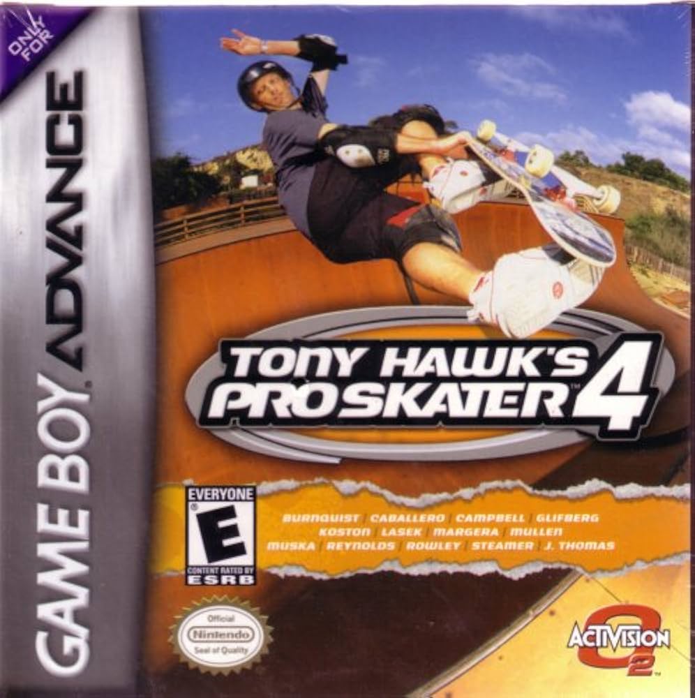 Tony Hawks Proskater 4 | GBA (ONLINE ORDER ONLY)