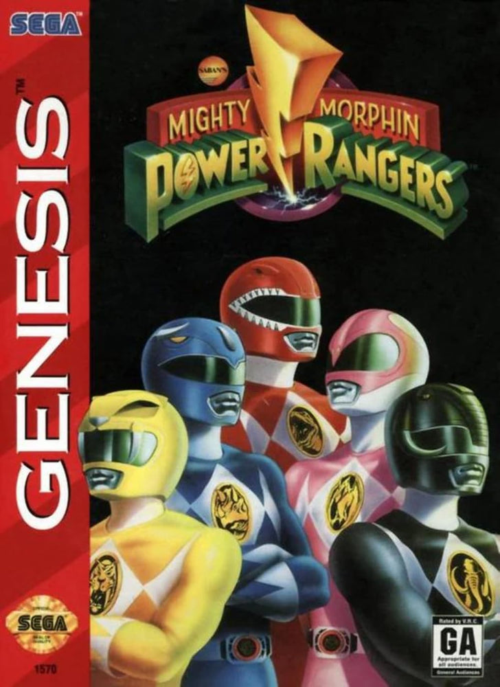 Mighty Morphin Power Rangers | Sega (ONLINE ORDER ONLY)