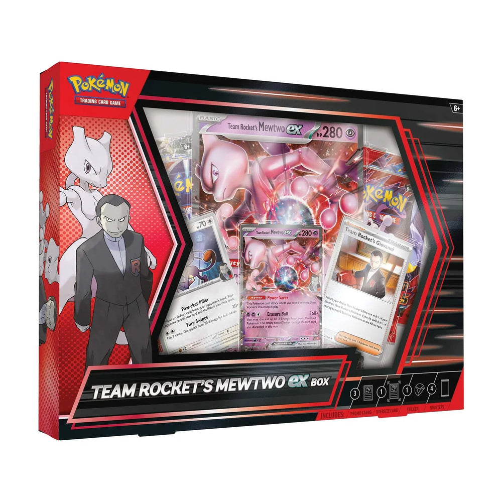 Team Rocket's Mewtwo Ex Box | Pokemon | New (ONLINE ORDER ONLY)
