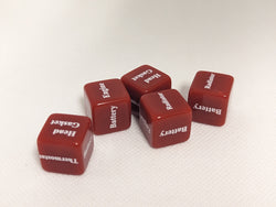 Mechanics Dice d6 | What's Wrong with Your Car Dice 6-Sided 16mm Diagnostic Dice (Online Only)