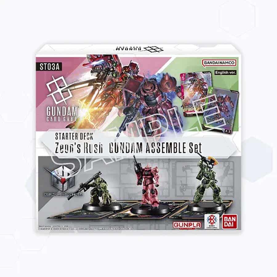 Gundam Card
Game: Assembly Starter Decks | Gundam | New (ONLINE ORDER ONLY)