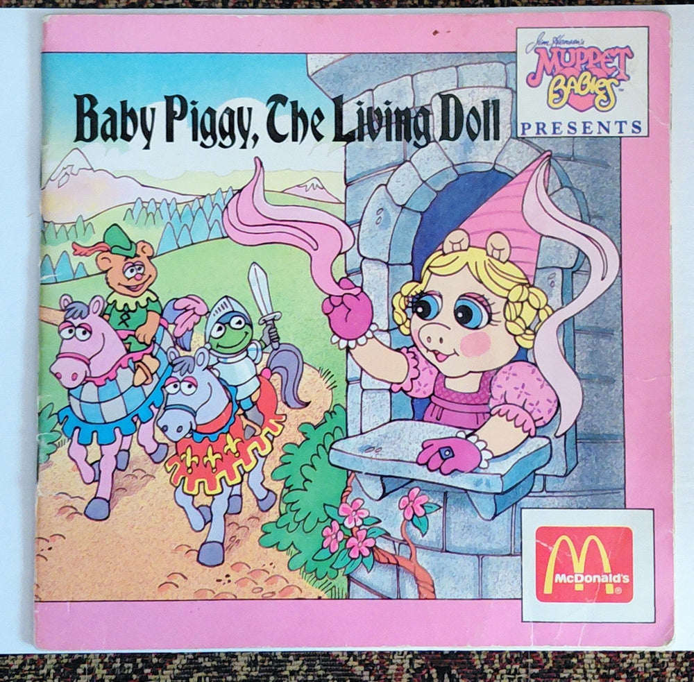 McDonald's Muppet Babies SC Book - Baby Piggy, The Living Doll