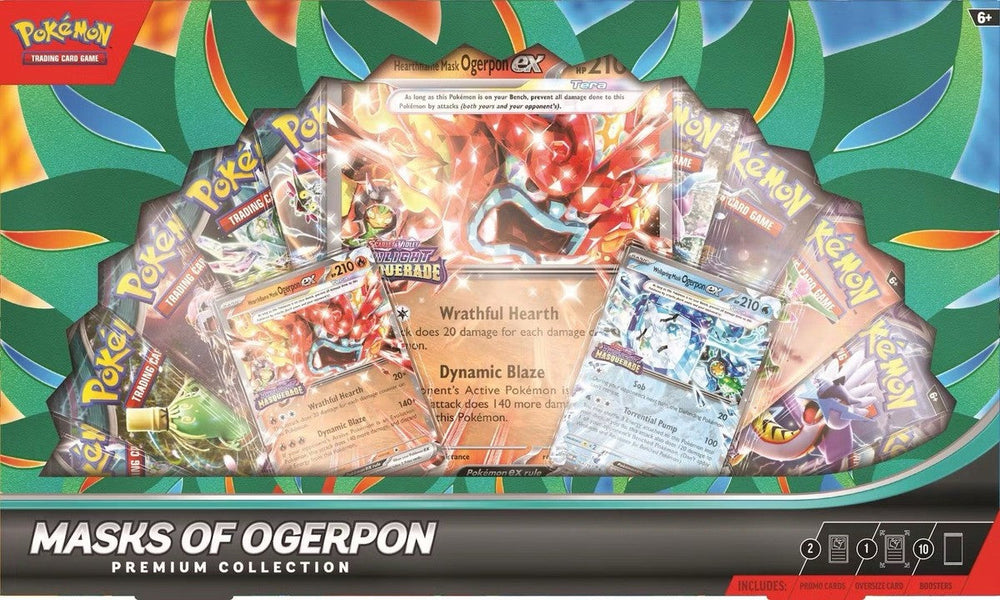 Mask Of Ogerpon Premium Collection | Pokemon | New (ONLINE ORDER ONLY)