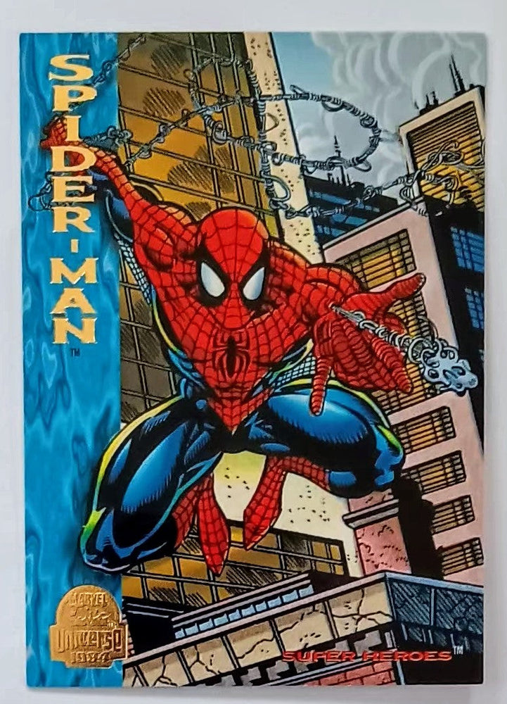 Marvel Universe Card - 1994 #130 Spider-Man (ONLINE ORDER ONLY)