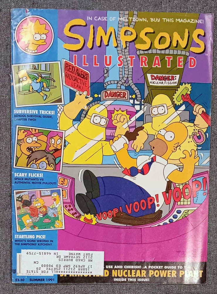 Simpsons Illustrated Magazine (Summer 1991) (ONLINE ORDER ONLY)