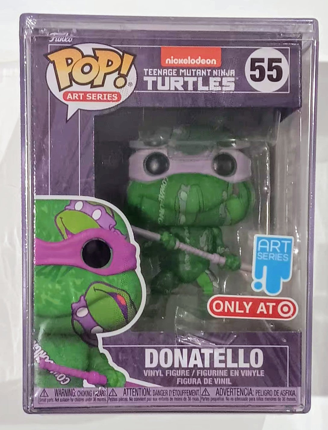 Art Series Funko Pop - Donatello (TMNT) (ONLINE ORDER ONLY)