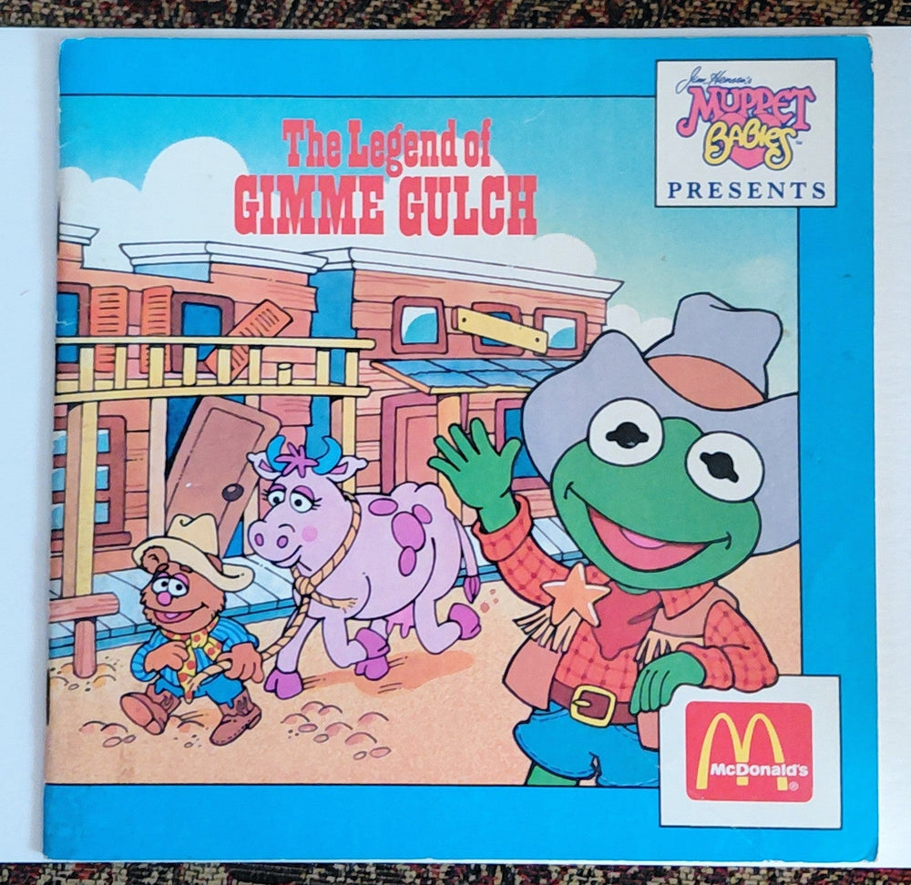 McDonald's Muppet Babies SC Book - The Legend of Gimme Gulch