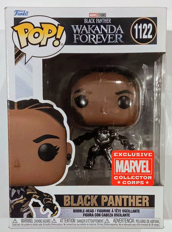 Marvel Funko Pop - Black Panther (Collector Corps) (ONLINE ORDER ONLY)