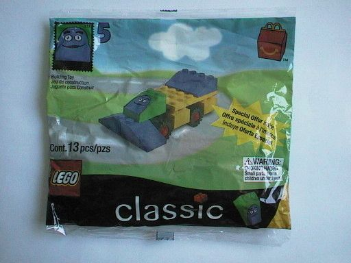 McDonald's Happy Meal toy - Classic Lego Car (with Grimace) (ONLINE ORDER ONLY)