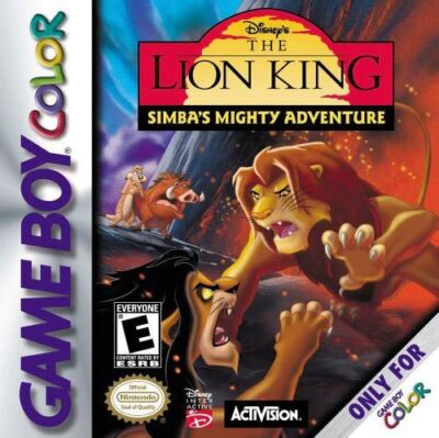 The lion King Simba's Mighty Adventure | GBC | VG (ONLINE ORDER ONLY)