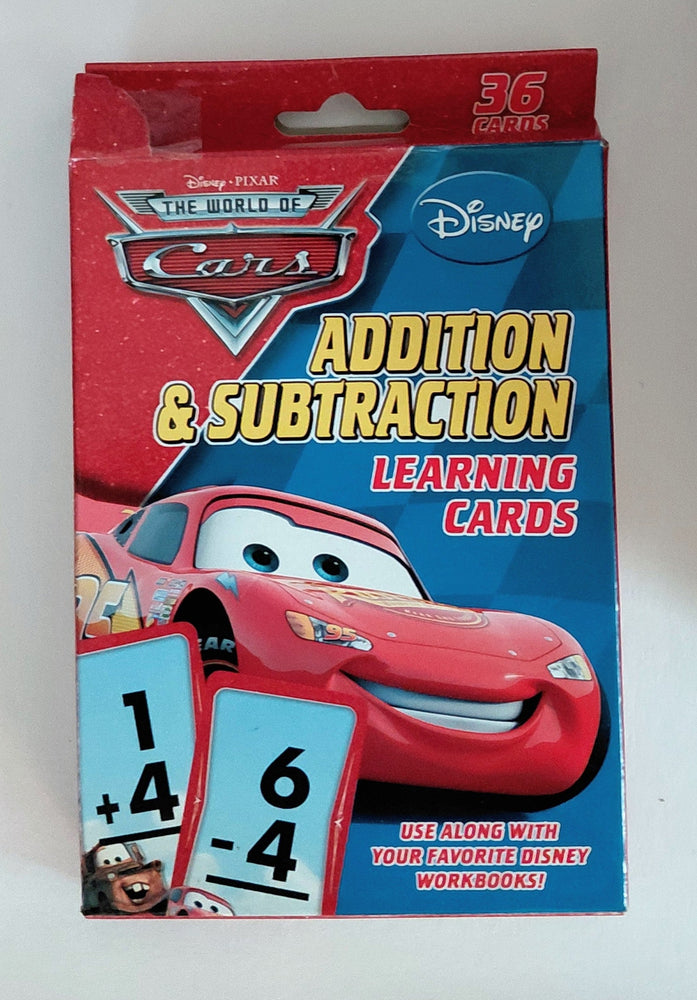 Disney Flash Cards - Cars Addition & Subtraction