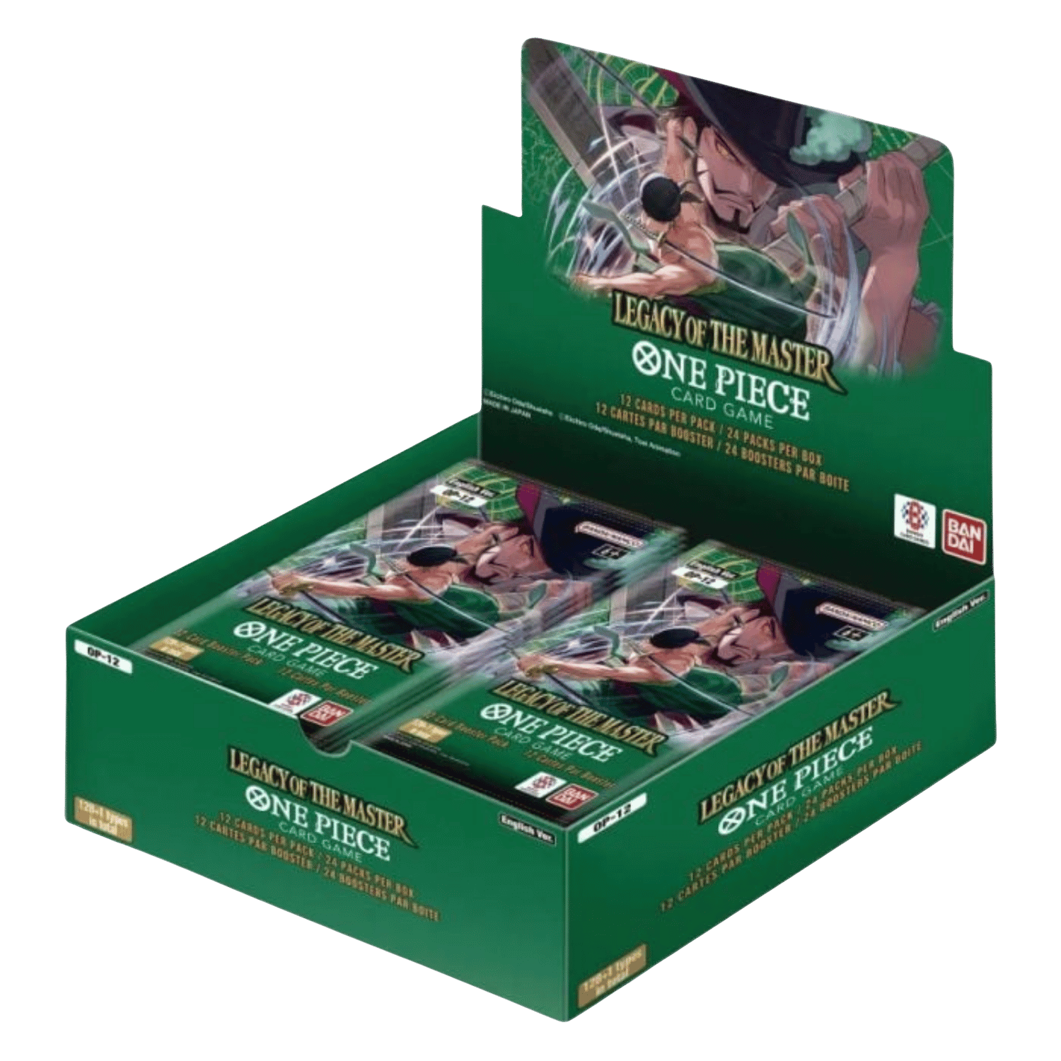 Op12 legacy Of The Master Booster Box | New | One Piece (ONLINE ORDER ONLY)