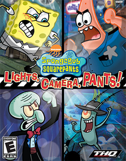 SpongeBob SquarePants Lights, Camera, Pants! | Gamecube (ONLINE ORDER ONLY)