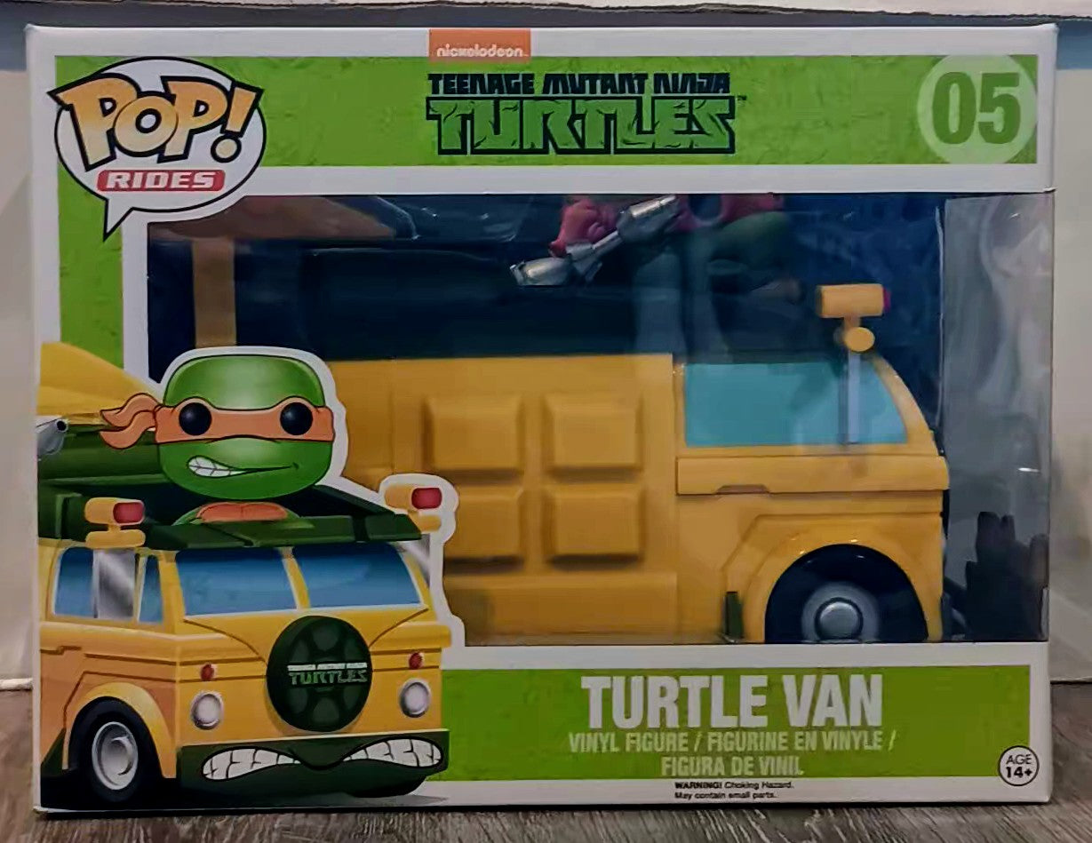 Funko Pop Rides - Turtle Van (Deluxe) (ONLINE ORDER ONLY)