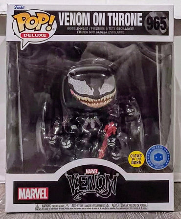 Marvel Funko Pop - Venom On Throne (Deluxe) (ONLINE ORDER ONLY)