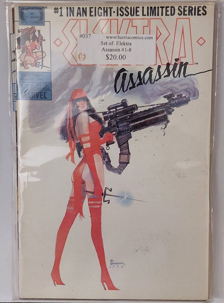 Comic Book Set: Elektra Assassin #1-8, Marvel Comics