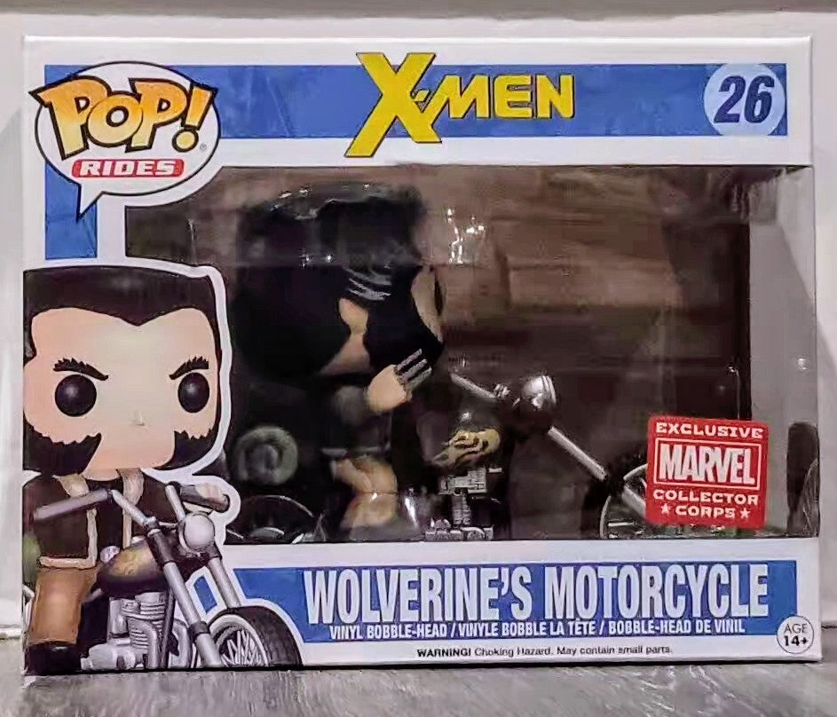 Marvel Funko Pop - Wolverine's Motorcycle (Collector Corps) (ONLINE ORDER ONLY)