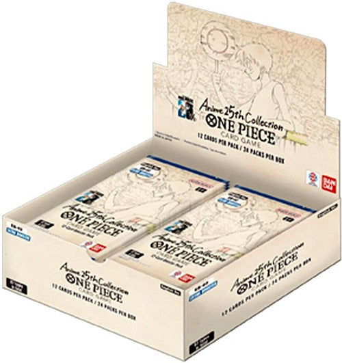 One Piece Extra Booster 02 Anime 25th collection Booster Box | New (ONLINE ORDER ONLY)