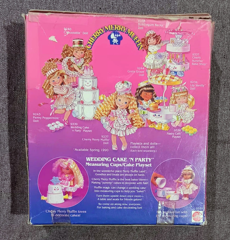 Cherry Merry Muffin Playset - Wedding Cake 'N Party (ONLINE ORDER ONLY)