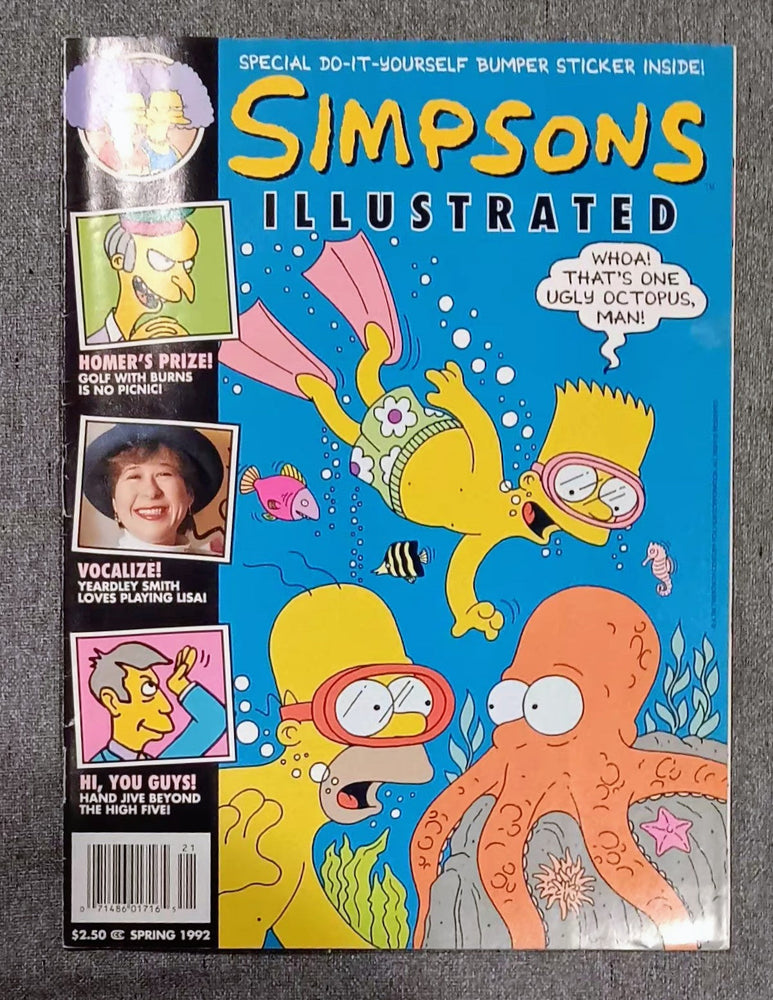 Simpsons Illustrated Magazine (Spring 1992) (ONLINE ORDER ONLY)