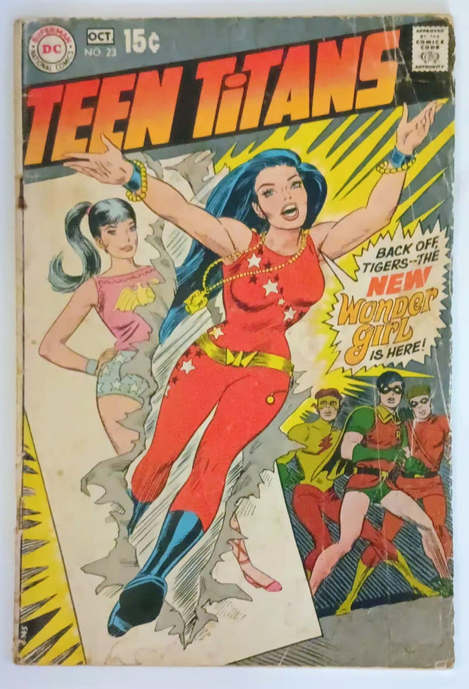 Teen Titans #23 (DC Comics, October 1969, Fair) (ONLINE ORDER ONLY)