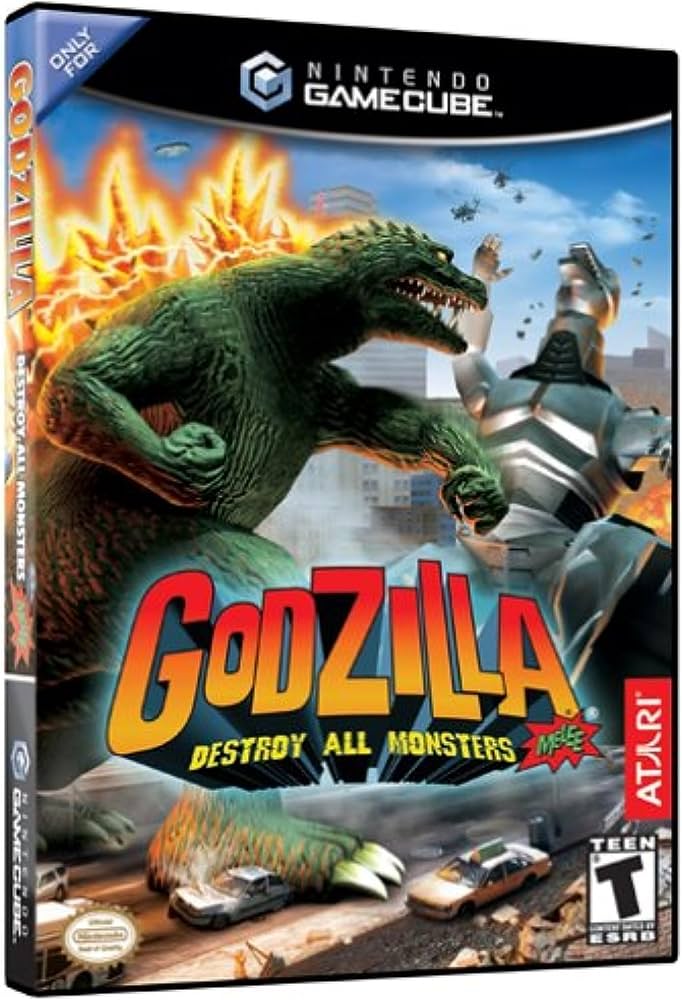 Godzilla Destroy All Monsters Melee | Gamecube (ONLINE ORDER ONLY)