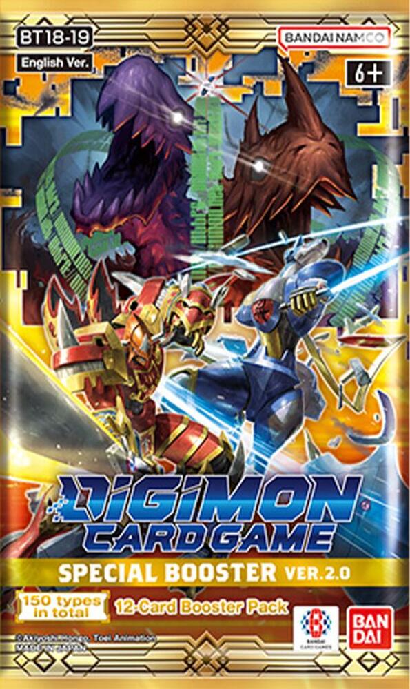 Special Booster ver 2.0 Booster Pack | Digimon TCG | New (ONLINE ORDER ONLY)