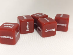 Mechanics Dice d6 | What's Wrong with Your Car Dice 6-Sided 16mm Diagnostic Dice (Online Only)
